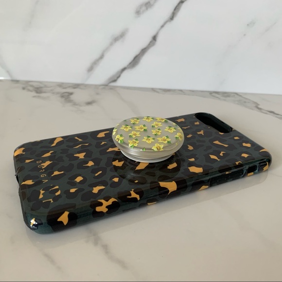 Burga Leopard Print iPhone 8 Plus Tough Case - Picture 3 of 8